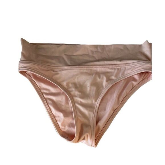 Victoria's Secret Women's High Waist Swim Bottoms Light Pink Size Small - Picture 2 of 4